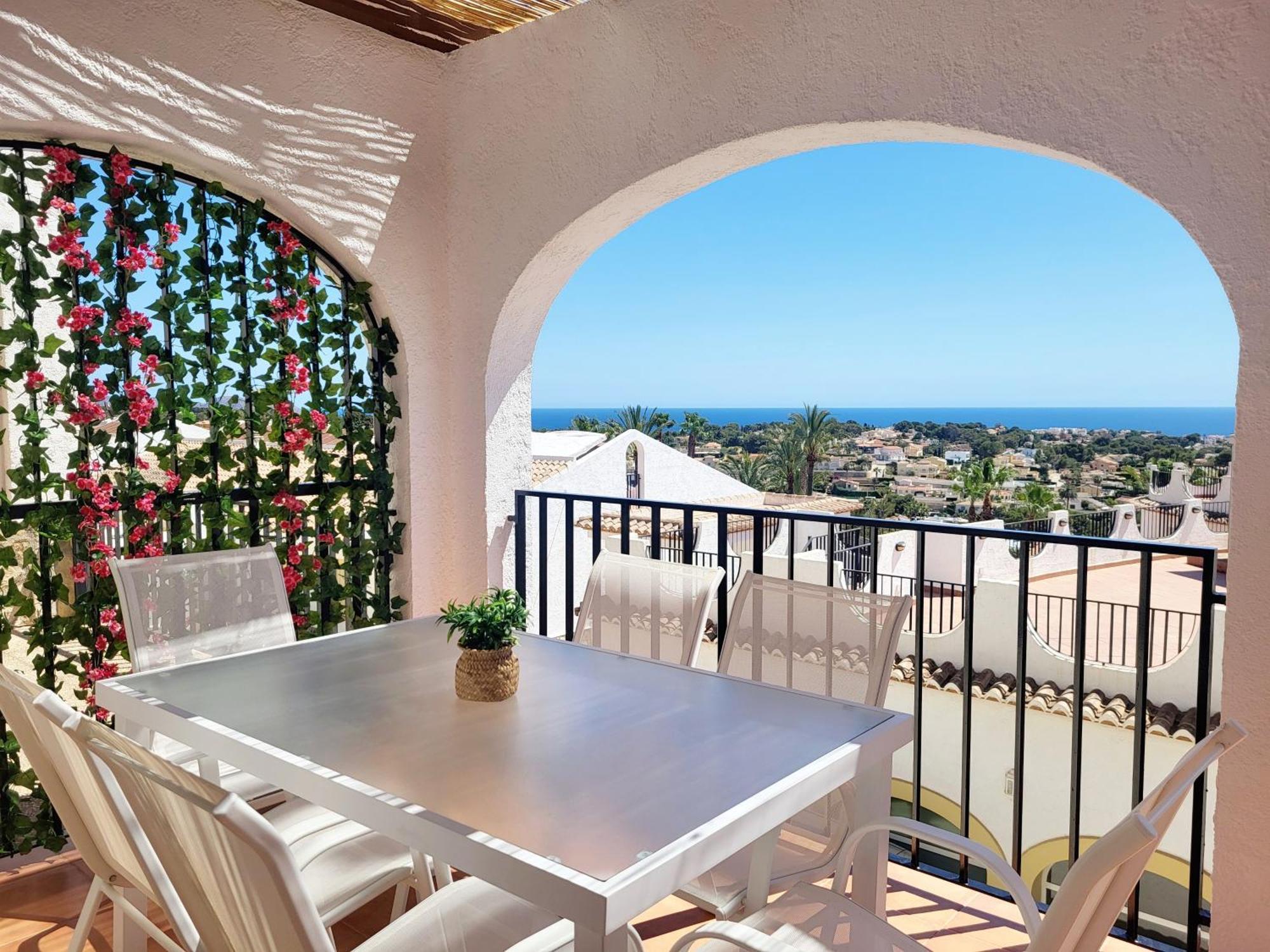 Casa Sunrise - Costa Blanca House With Rooftop, Swimming Pools And Panoramic Sea And Calpe Views Bagian luar foto